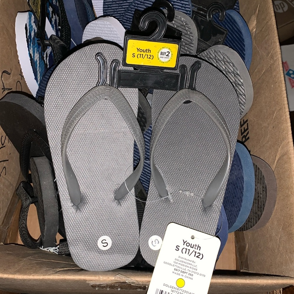 Assorted NWT Flip-Flops 2 pairs for $5